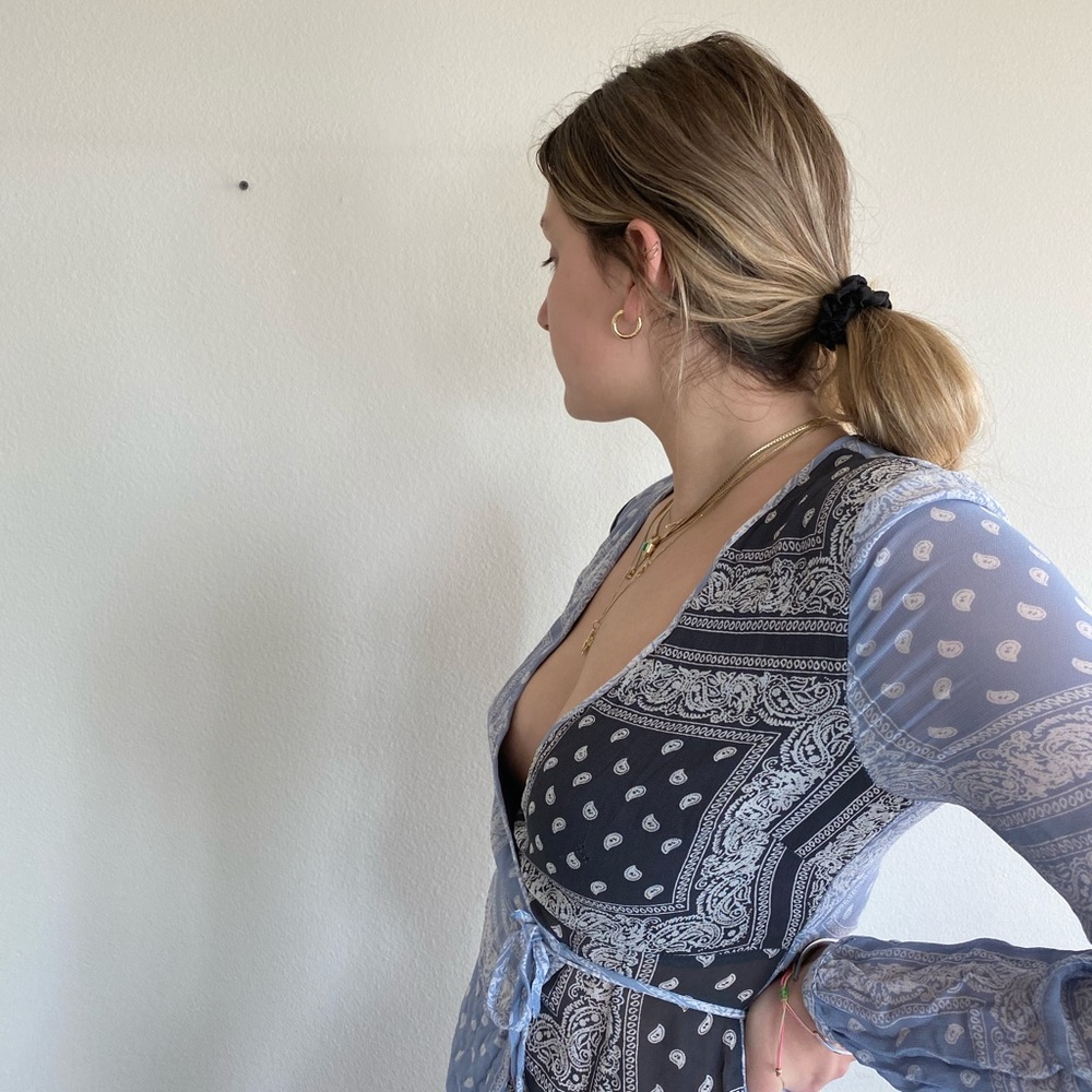 Chan Luu Bandana Wrap Top